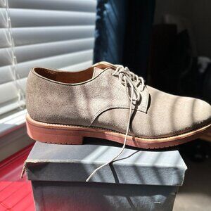 J.Crew Kenton Suede Buck Shoes, 10.5 M, Boulder